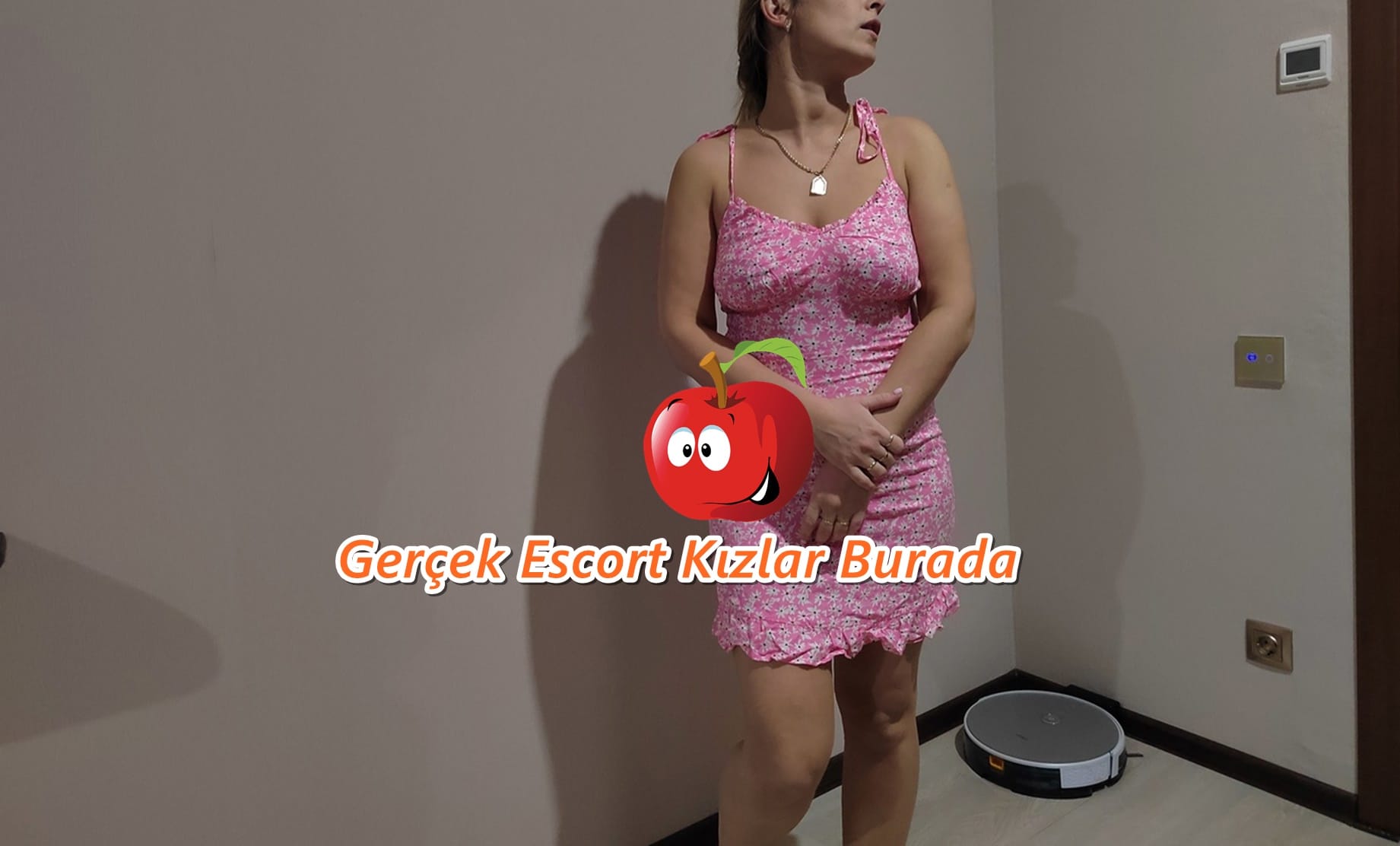 Pembe İç Çamaşırı Giyen İnce Belli Escort